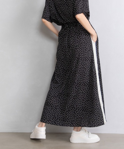 「MARECHAL TERRE」 ロングスカート MEDIUM ブラック レディース_画像9