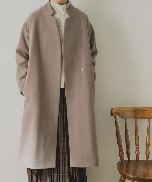 URBAN RESEARCH（アーバンリサーチ） ノーカラーコート 36 ベージュ