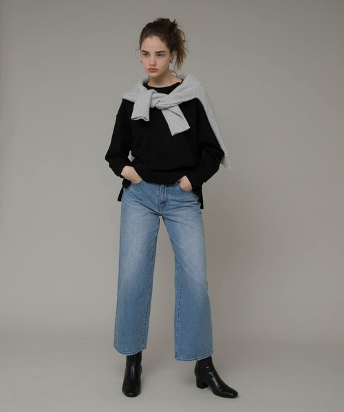 「URBAN RESEARCH Sonny Label」 長袖ニット FREE ブルー レディース_画像7