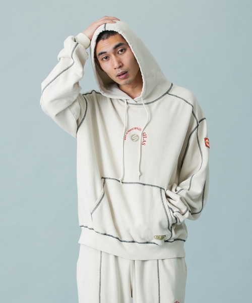 パーカー 「UK COLLECTION」CIRCLE LOGO SWEAT HOODIE メンズ レディース_1