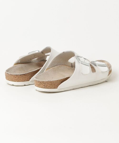 「BIRKENSTOCK」 フラットサンダル 36 ホワイト レディース_画像2