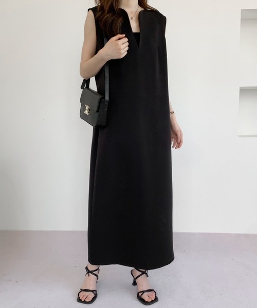 「ABITOKYO」 サロペットスカート S ベージュ レディース_画像2