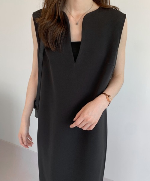 「ABITOKYO」 サロペットスカート S ベージュ レディース_画像8