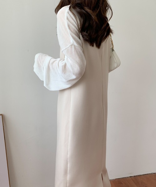 「ABITOKYO」 サロペットスカート S ベージュ レディース_画像9