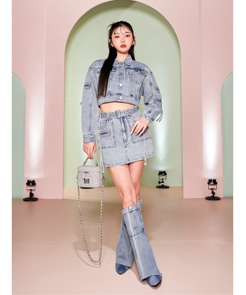 「Darich」 キュロット S ブルー系その他 レディース_画像6