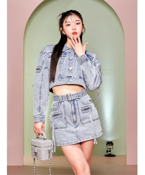 「Darich」 キュロット S ブルー系その他 レディース_画像7