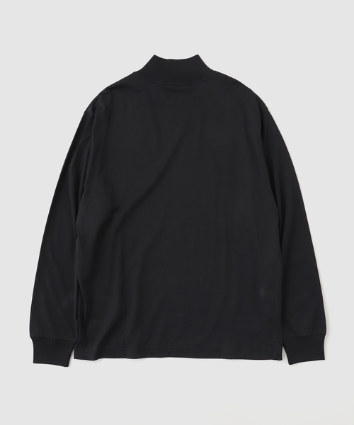 「handvaerk」 長袖Tシャツ MEDIUM ブラック メンズ_画像2