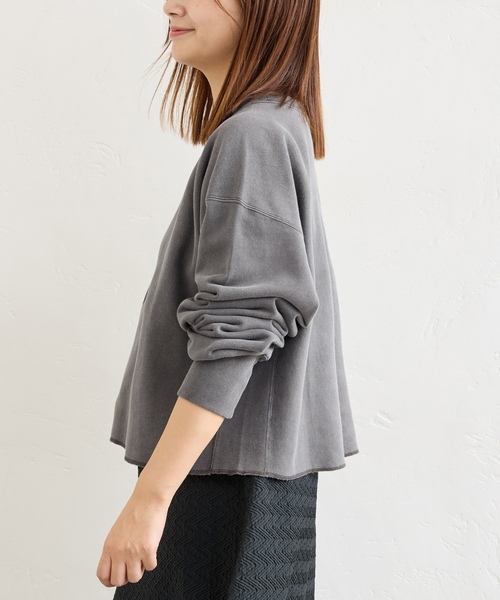 「JOURNAL STANDARD」 スウェットカットソー FREE ブラック系その他 レディース_画像9