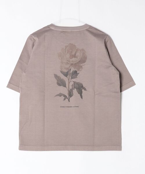 tシャツ フラワーバックプリント ヴィンテージTシャツ レディースの画像