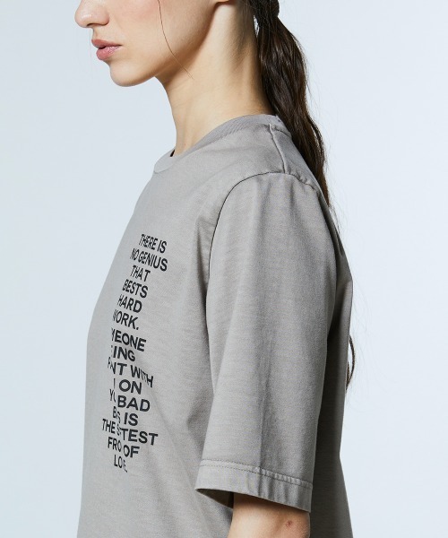 tシャツ フラワーバックプリント ヴィンテージTシャツ レディースの画像