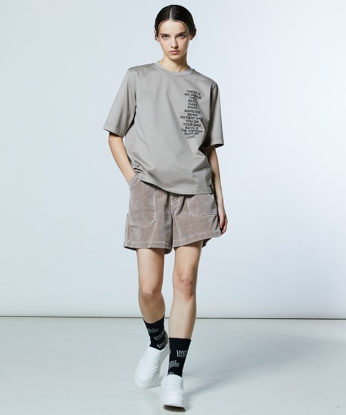 tシャツ フラワーバックプリント ヴィンテージTシャツ レディースの画像