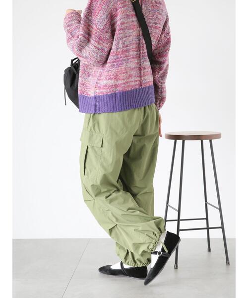 「ehka sopo」 カーゴパンツ F カーキ レディース_画像5