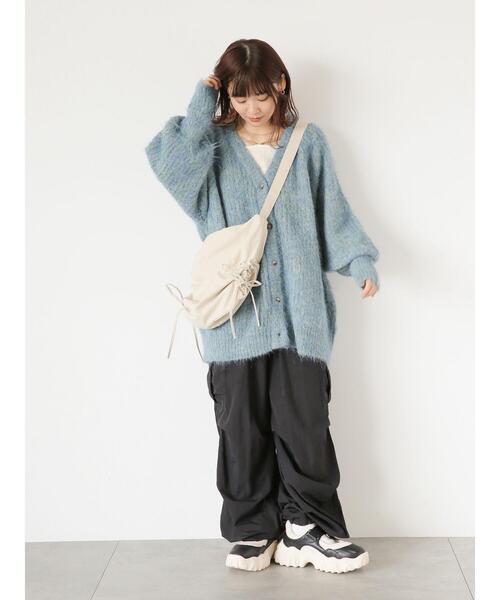 「ehka sopo」 カーゴパンツ F カーキ レディース_画像6