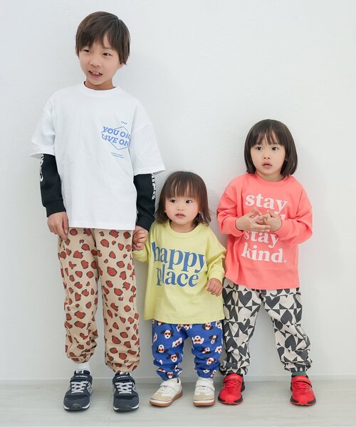 BREEZE（ブリーズ） tシャツ 「WEB限定」シンプルロゴ長袖Tシャツ