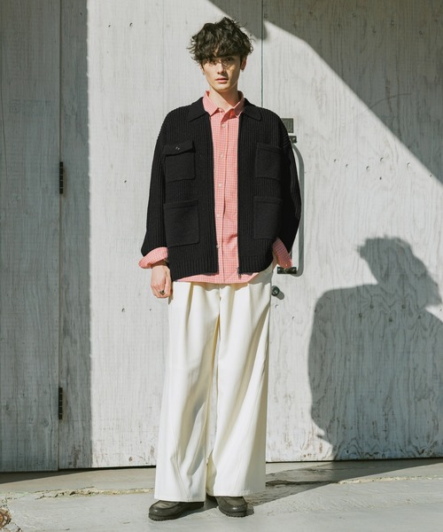 RAGEBLUE（レイジブルー） セーター ニット DOUBLE ZIP COVERALL KNIT