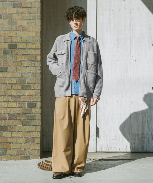 RAGEBLUE（レイジブルー） セーター ニット DOUBLE ZIP COVERALL KNIT