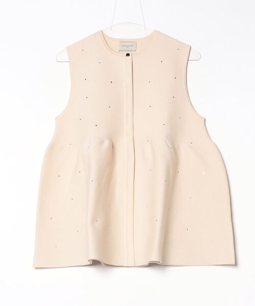 UNITED ARROWS（ユナイテッドアローズ） ニットベスト FREE ベージュ