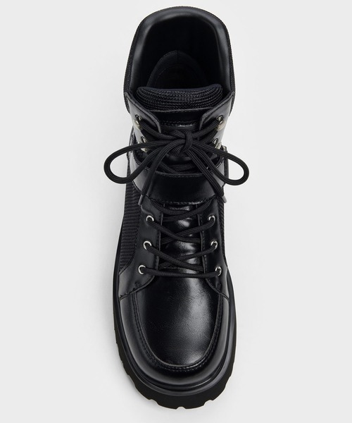Viron 1922 コンバットブーツ EU42 27cm モード 箱付き CHARLES ＆ KEITH（チャールズ&キース） ショート ブーツ Eliot