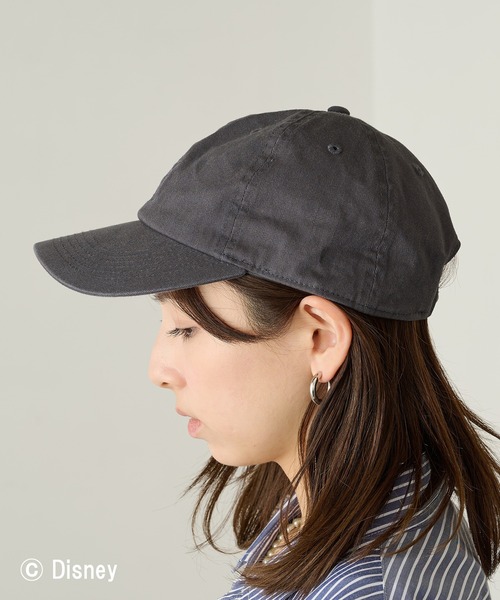 ミッキー ミニー 刺繍キャップ グレー GOOD ROCK SPEED（グッドロックスピード） キャップ 帽子 「GOOD ROCK