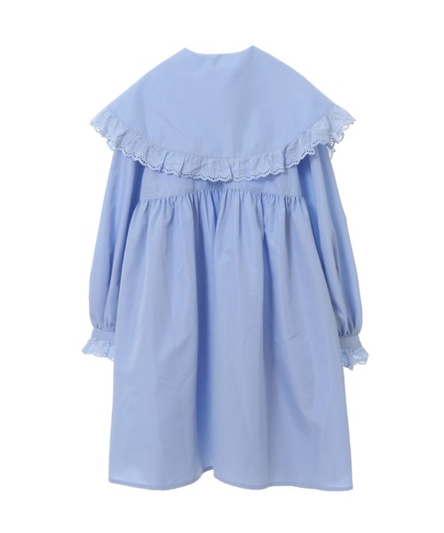 「Candy Stripper」 長袖ワンピース 2 ブラック レディース_画像5