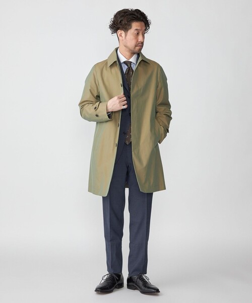 SHIPS(シップス) ステンカラーコート M ネイビー メンズ : ZOZOTOWN SHIPS(シップス) ステンカラーコート M ネイビー メンズ : ZOZOTOWN