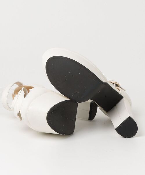 「EATME」 パンプス L ホワイト レディース_画像3