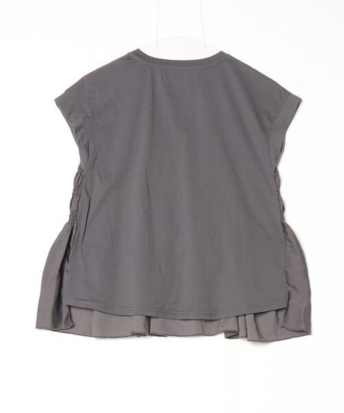 「BEAMS HEART」 半袖カットソー - グレー レディース_画像2
