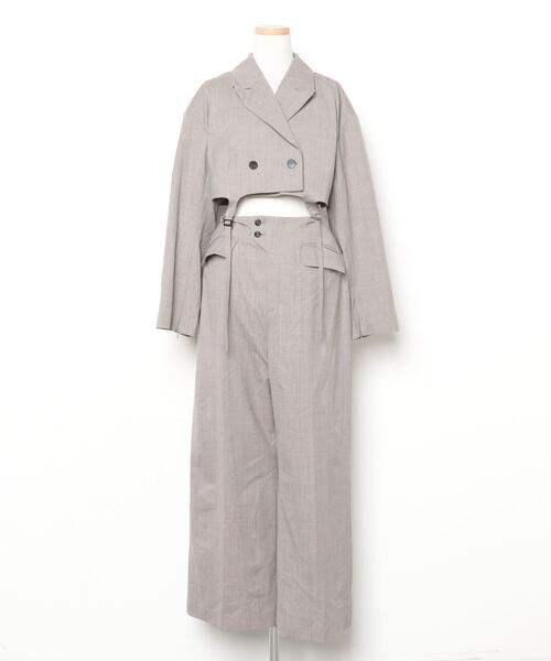 MAISON SPECIAL（メゾンスペシャル） セットアップ 38 グレー