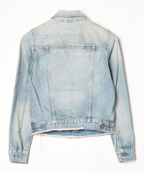 「ALLSAINTS」 デニムジャケット S ブルー レディース_画像2