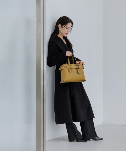 【値段交渉可】EPOR ハンドバッグ バイカラー　medium ROPE'（ロペ） ハンドバッグ 「E'POR」A BAG Medium/通勤・26AW