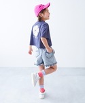 パンツ ハートポケット 裾フリル ライトオンス...の詳細画像1