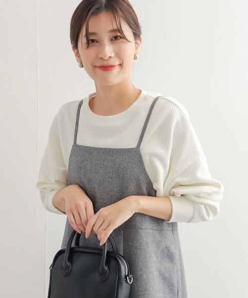 「URBAN RESEARCH DOORS」 長袖カットソー MEDIUM ブラック レディース_画像3