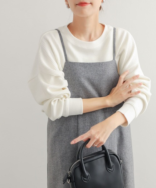 「URBAN RESEARCH DOORS」 長袖カットソー MEDIUM ブラック レディース_画像6