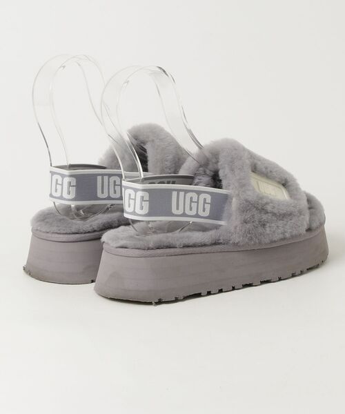 「UGG」 フラットサンダル 22cm グレー レディース_画像2