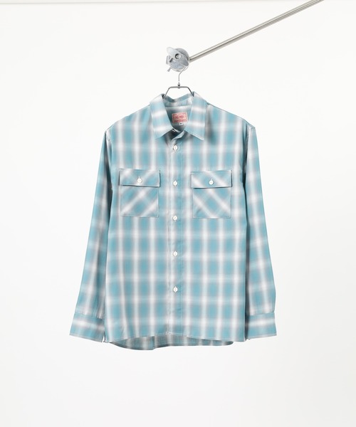 BIG MIKE（ビッグマイク） シャツ BIG MIKE Rayon Mix Ombre Shirts