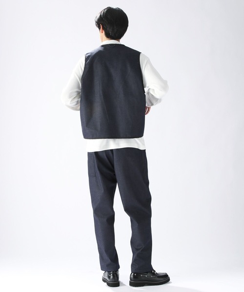 「niko and...」 「city creek」ベスト FREE ネイビー メンズ_画像3