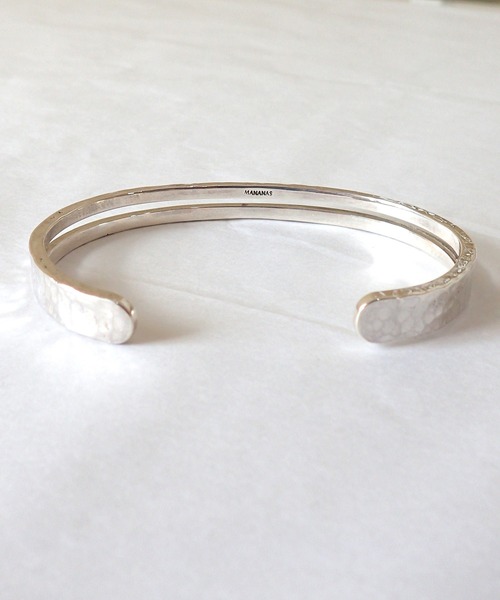 バングル 「MANANAS」Double bangle(Mens)/ダブル バングル  silver925 メンズ レディースの画像