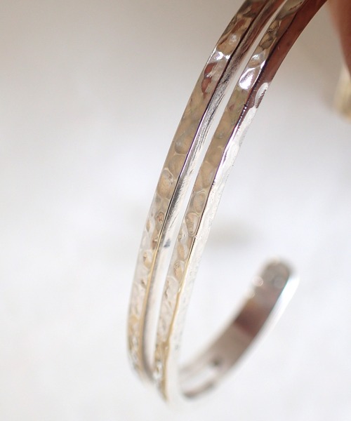 バングル 「MANANAS」Double bangle(Mens)/ダブル バングル  silver925 メンズ レディースの画像