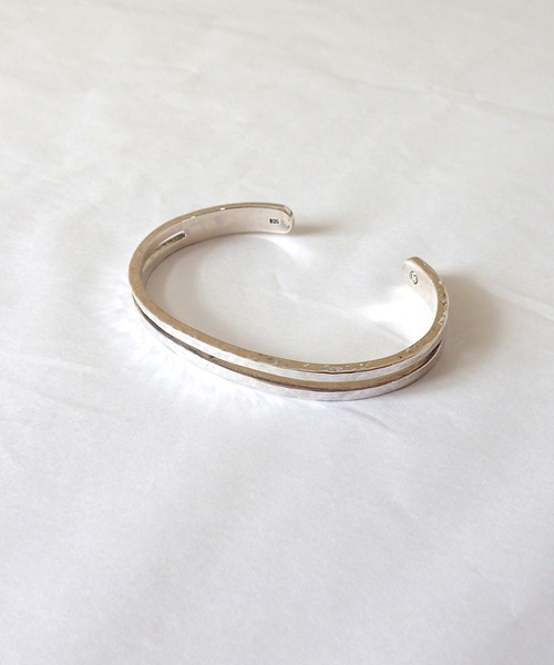 バングル 「MANANAS」Double bangle(Mens)/ダブル バングル  silver925 メンズ レディースの画像