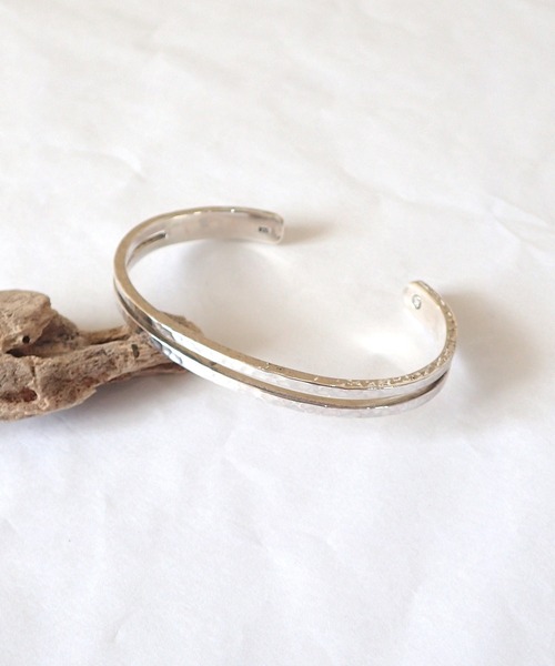 バングル 「MANANAS」Double bangle(Mens)/ダブル バングル  silver925 メンズ レディースの画像