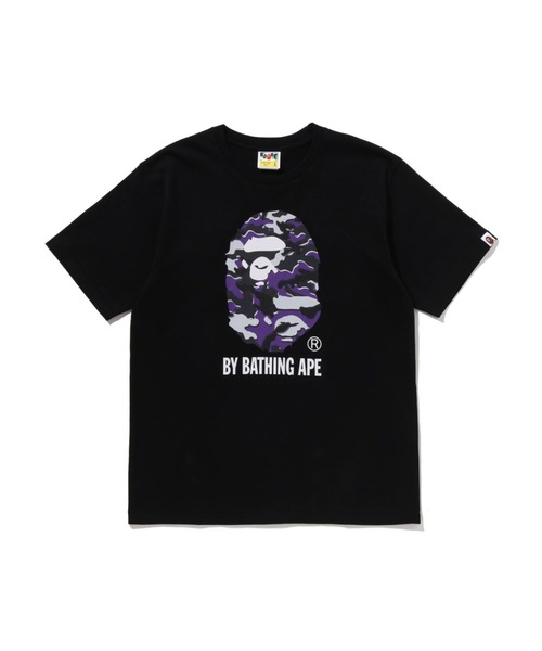 tシャツ GLITCH WOODLAND CAMO BY BATHING APE TEE メンズ レディースの画像