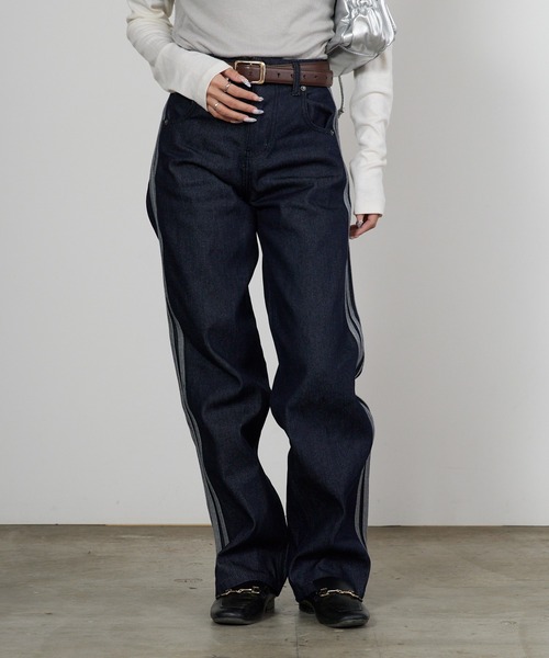 NEIGHBORHOOD×adidasストレートデニムパンツ29
サイズ表記29
DCNH-PT-03 adidas（アディダス） ジーンズ ファイヤーバード スリーストライプス