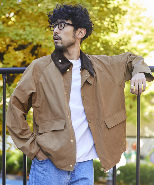 Barbour ベージュ カジュアルアウター Barbour（バブアー） ブルゾン 40 ベージュ メンズ : ZOZOTOWN Yahoo