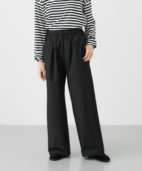 「かぐれ」 イージーパンツ FREE グレー レディースの画像