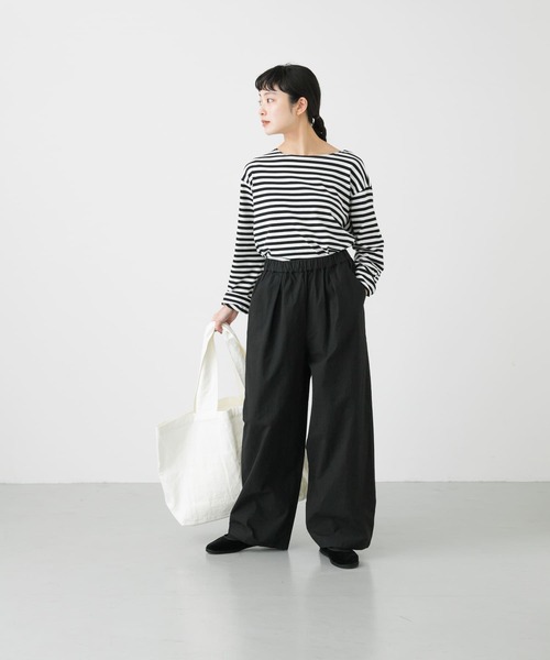 「かぐれ」 イージーパンツ FREE グレー レディースの画像