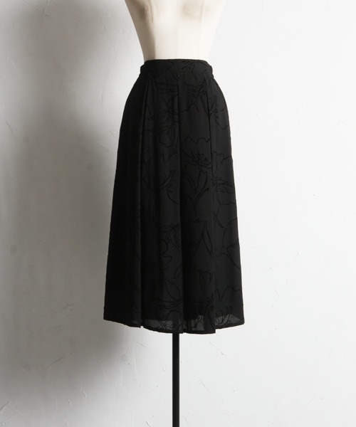 「tocco closet」 フレアスカート M ブラック レディース_画像2
