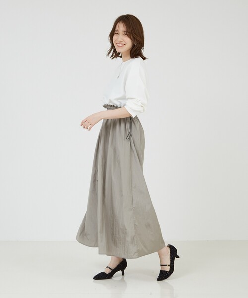 「abahouse mavie」 ドッキングワンピース フリー ブラック レディース_画像3