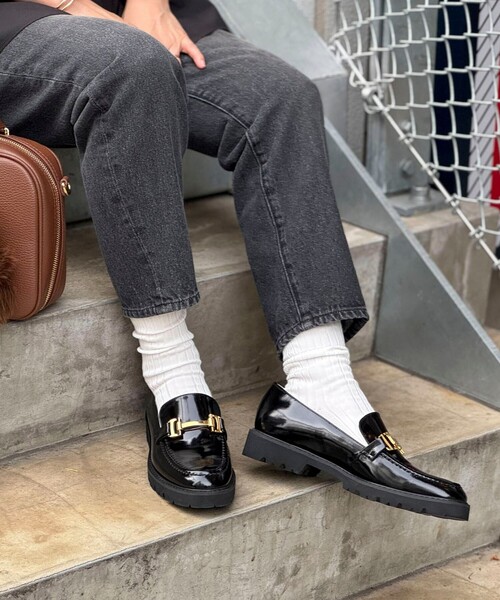「NOLLEY'S」 シューズ 24.5 ブラック レディースの画像