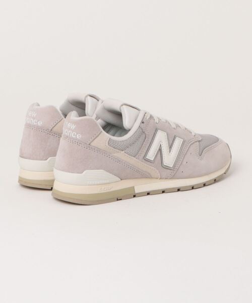 「New Balance」 ローカットスニーカー 24.5cm グレー メンズ_画像2