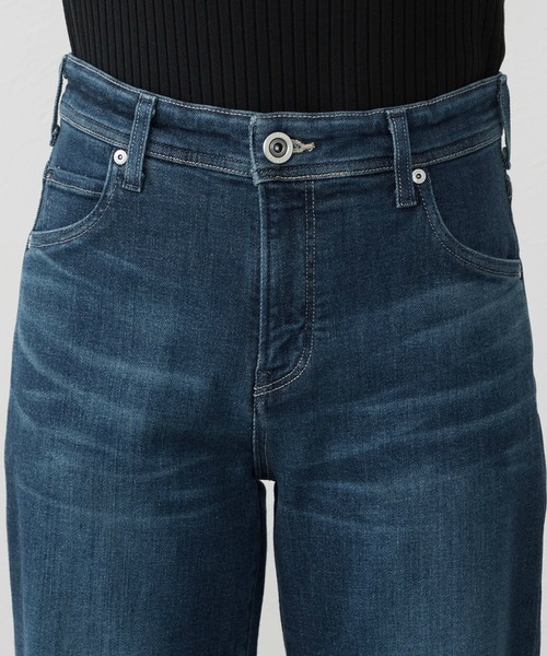 ジーンズ デニム デニムパンツ EDWIN LADIES ジャージーズ プレミアム ワイド デニムパンツ ジーンズ ストレッチ シルク混 レディース
